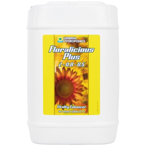 General Hydroponics Floralicious Plus 2-0.8-0.5 - 6gal