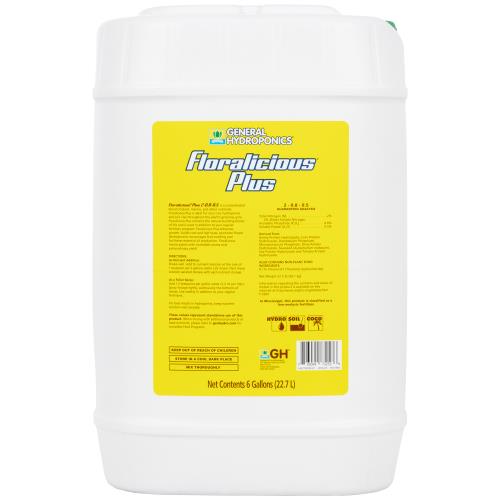 General Hydroponics Floralicious Plus 2-0.8-0.5 - 6gal