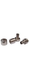 Dramm Fitting & Ferrule Set - 5/8-in Male - 12 Fittings & 12 Ferrules