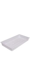 Sunpack Propagation Tray - 10 x 20-in - White - No Drainage Hole