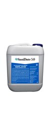 BioSafe Systems SaniDate 5.0 Sanitizer & Disinfectant - 2.5 Gal - OMRI Listed - No-Rinse Formula
