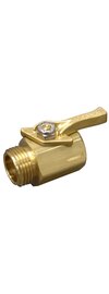 Dramm Brass Shut-Off Valve - 17 GPM - 3/4-in Thread