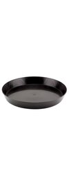 Gro Pro Heavy-Duty Plastic Saucer - 10-in - Black