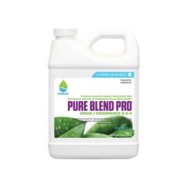 Botanicare Pure Blend Pro Grow Base Nutrient 3-2-4 - 32 Oz