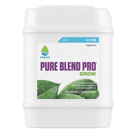 Botanicare Pure Blend Pro Grow Base Nutrient 3-2-4 - 5 Gal