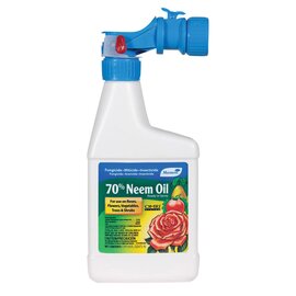 Monterey 70% Neem Oil - 16 Oz - Ready-to-Spray - OMRI Listed