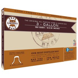 True Liberty All Purpose Home & Garden Bag - 3 Gal - 18 x 20-in - 100-Pack