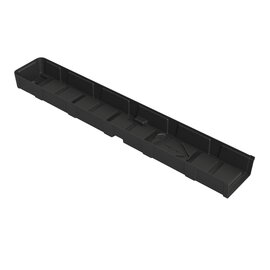 Botanicare Gutter Drain Tray - 5 ft 6-in - Black