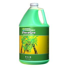 General Hydroponics FloraGro 2-1-6 Base Nutrient - 1 Gal