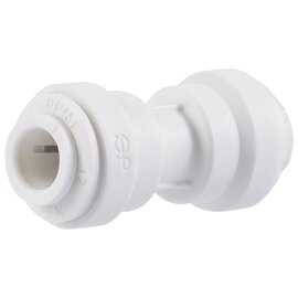 John Guest Quick Connect Union Straight Fitting - 1/4-in QC