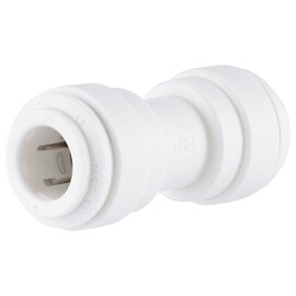 John Guest Quick Connect Union Straight Fitting - 3/8-in QC