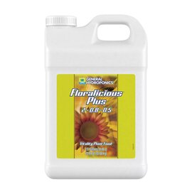 General Hydroponics Floralicious Plus 2-0.8-0.5 Nutrient Supplement - 2.5 Gal