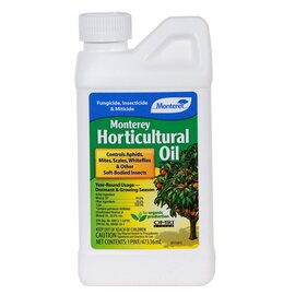Monterey Horticultural Oil - 16 Oz (1 Pt) - Concentrate - OMRI Listed