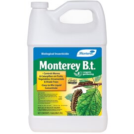 Monterey BT Biological Insecticide - 1 Gal - Concentrate - OMRI Listed