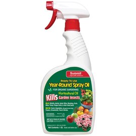 Summit Year Round Spray Horticultural Oil - 32 Oz - Ready-to-Use Trigger Spray