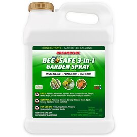 Organocide Bee Safe 3-in-1 Garden Spray - 2.5 Gal - Concentrate - OMRI Listed