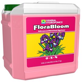 General Hydroponics FloraBloom 0-5-4 Base Nutrient - 2.5 Gal
