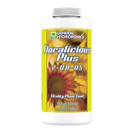 General Hydroponics Floralicious Plus 2-0.8-0.5 Nutrient Supplement - 16 Oz