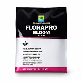General Hydroponics FloraPro Bloom 7-12-27 Base Nutrient Powder - 25 lb