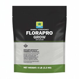 General Hydroponics FloraPro Grow 10-12-22 Base Nutrient Powder - 5 lb