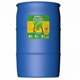 General Hydroponics FloraGro 2-1-6 Base Nutrient - 55 Gal