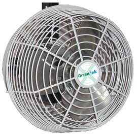 Green-Tek HAF Basket Fan - 12-in - 1/10 HP - 115V - 1260-3600 CFM
