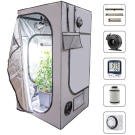Hort2O Grow Tent Kit - 200W LED - 4 x 4 x 6 ft 7 in