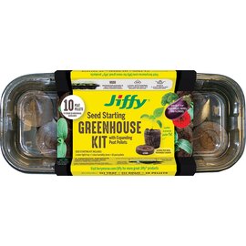 Jiffy Windowsill Greenhouse - 10-Cell - 42mm Pellets
