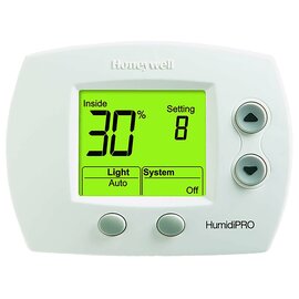 Quest Honeywell HumidiPro Digital Humidistat for 24V Humidifiers and Dehumidifiers