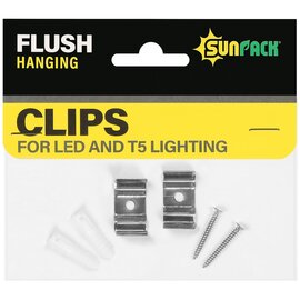 Sunpack Flush Mounting Clips for LED and T5HO Lighting