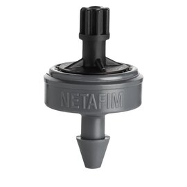 Netafim Woodpecker Jr. PCNL Pressure Compensating Dripper - 1 GPH - Grey - Nipple Outlet - 100-Pack