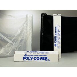 Warp Brothers Poly-Cover Construction & Agriculture Film - 4-mil - 20 x 100 ft - Clear