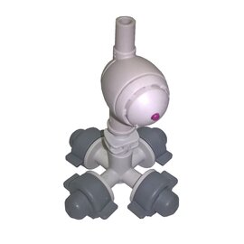 Netafim CoolNet Pro 4-Way Fogger Head Assembly with CNL - 8.1 GPH - Purple Pin - 60 PSI