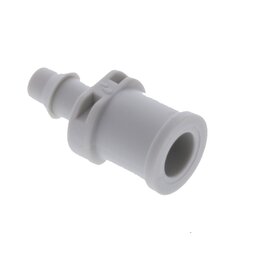 Netafim Barb Connector for 4/7mm Tubing - Barb x Barb - White