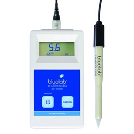Bluelab Multimedia pH Meter for Soil, Coco, Rockwool, and Solution - 6.5-ft Probe Cable