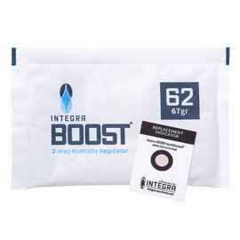 Integra Boost 2-Way Humidity Control Packet with Humidity Indicator Card - 67g - 62% RH