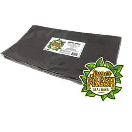 Super Fresh Pre-Cut Vacuum Seal Bags - 11.5-in x 22-in - Clear/Black - 4.5 mil - 100-Count