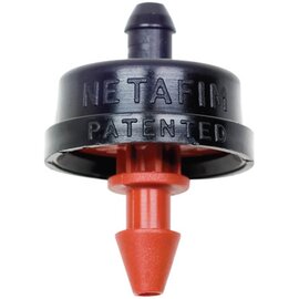 Netafim Woodpecker Dripper - 0.5 GPH - Black - Barbed Outlet - Turbonet Clog-Resistant