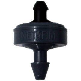 Netafim Woodpecker Jr. PCNL Pressure Compensating Dripper - 1gph - Grey - Barbed Outlet