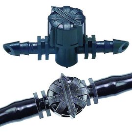 Raindrip Barbed Inline Valve - 1/4-in - 2-Pack