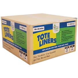 The Green Scissor Tote Liner - 48 x 36-in - For Totes up to 37 Gal - 100-Pack