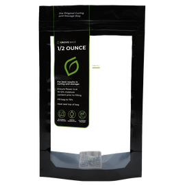 Grove Bags TerpLoc Windowed UV Pouch - 1/2 Oz Capacity - Opaque with Clear Window - 1000-Count
