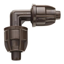 Netafim TechLock Elbow Fitting - 17mm - 25-Pack