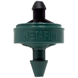 Netafim Woodpecker Jr. PCNL Pressure Compensating Dripper - 2 GPH - Green - Barbed Outlet