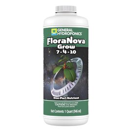 General Hydroponics FloraNova Grow 7-4-10 Base Nutrient - 32 Oz