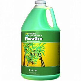 General Hydroponics FloraGro Base Nutrient - 1 Gal