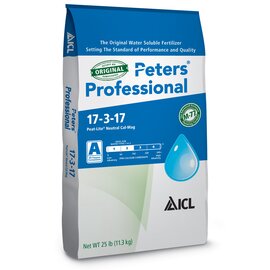 Peters Professional 17-3-17 Peat-Lite Neutral Cal-Mag Fertilizer - 25 lb