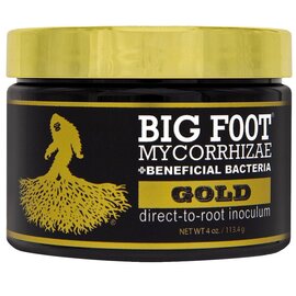 Big Foot Mycorrhizae Gold + Beneficial Bacteria Root Inoculant - 4 Oz