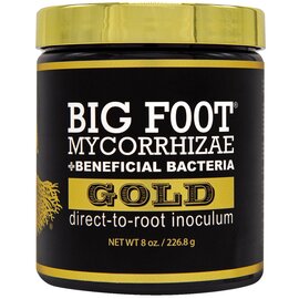 Big Foot Mycorrhizae Gold + Beneficial Bacteria Root Inoculant - 8 Oz