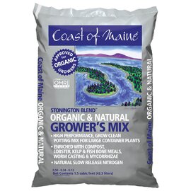 Coast of Maine Stonington Blend Organic Natural Grower's Mix - 1.5 cu ft - OMRI Listed